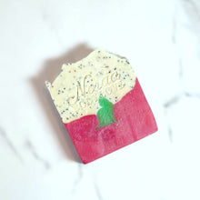 Load image into Gallery viewer, Noraa Body Love Sleepy Cat Winery Stragonberry Wine-Infused Soap