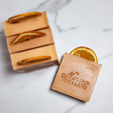 Load image into Gallery viewer, Noraa Body Love Orange Cognac Beer Infused Soap