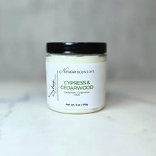 Load image into Gallery viewer, Shea Body Butter cypress cedarwood 6oz