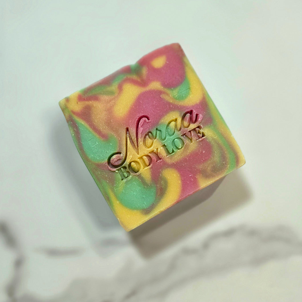 Noraa Body Love Patchouli Sandalwood handcrafted artisanal soap