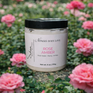 Rose Amber Shea Body Butter: Limited Edition