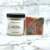 Patchouli Sandalwood Body Butter Set