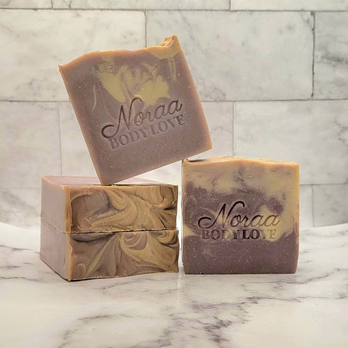 Candied Lavender handmade soap Bar - Noraa Body Love