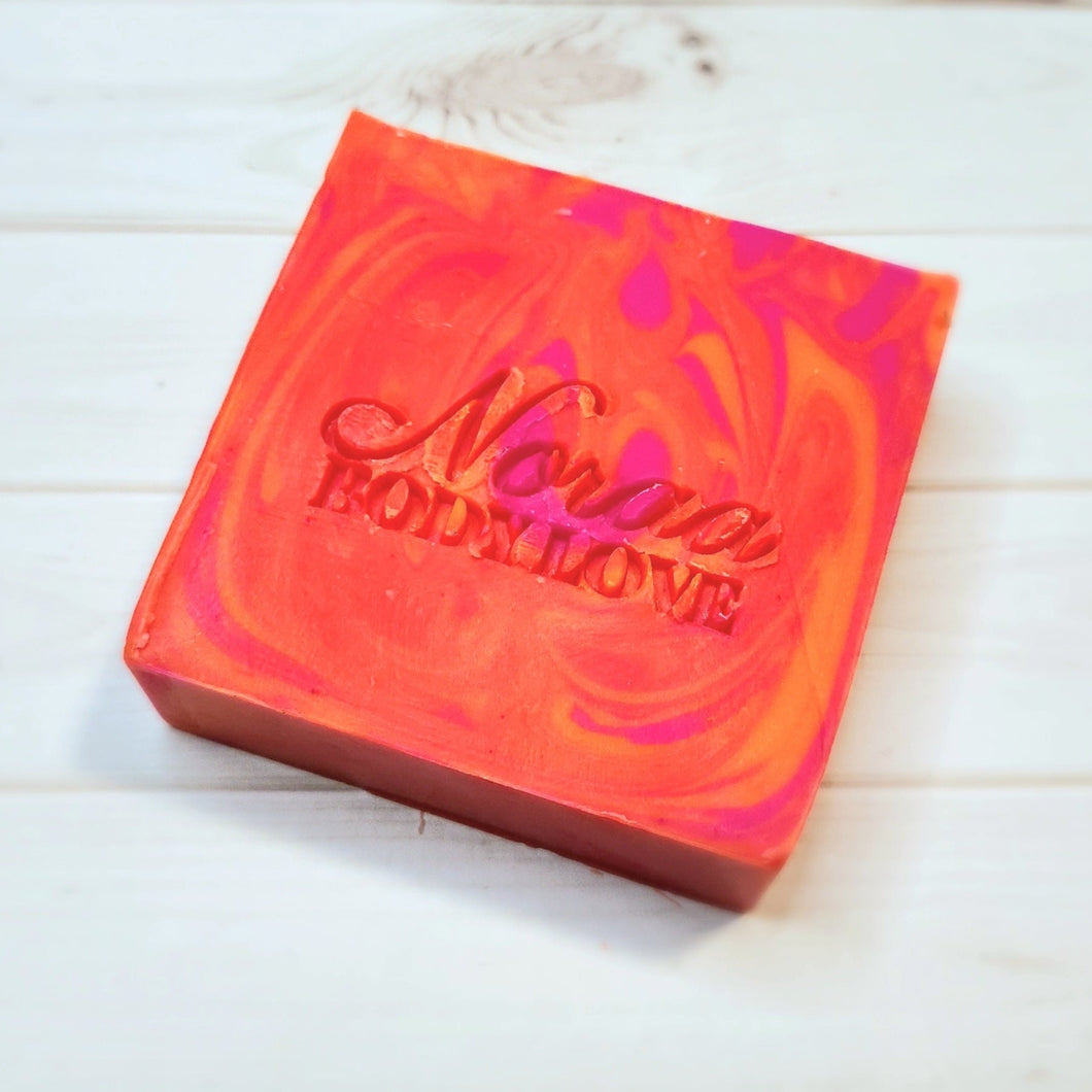 noraa body love sweet and sassy citrus orange soap
